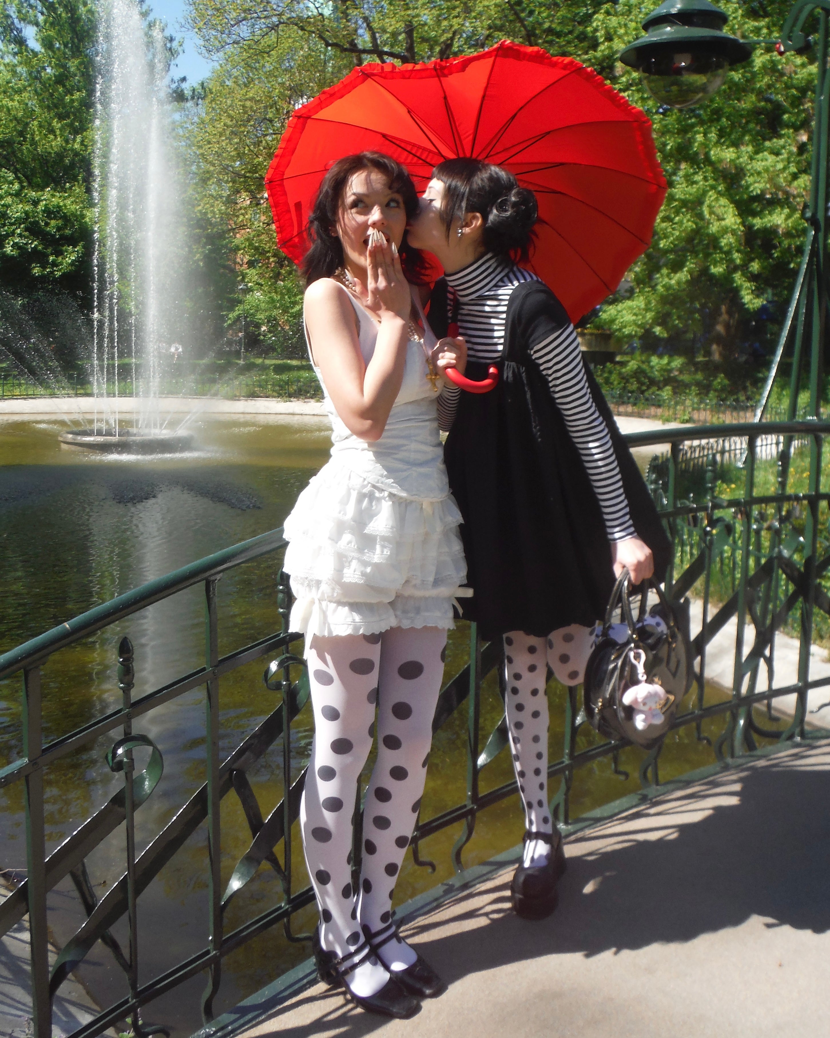 rajstopy w kropki '37 polka dots and moonbeams'  40 den białe